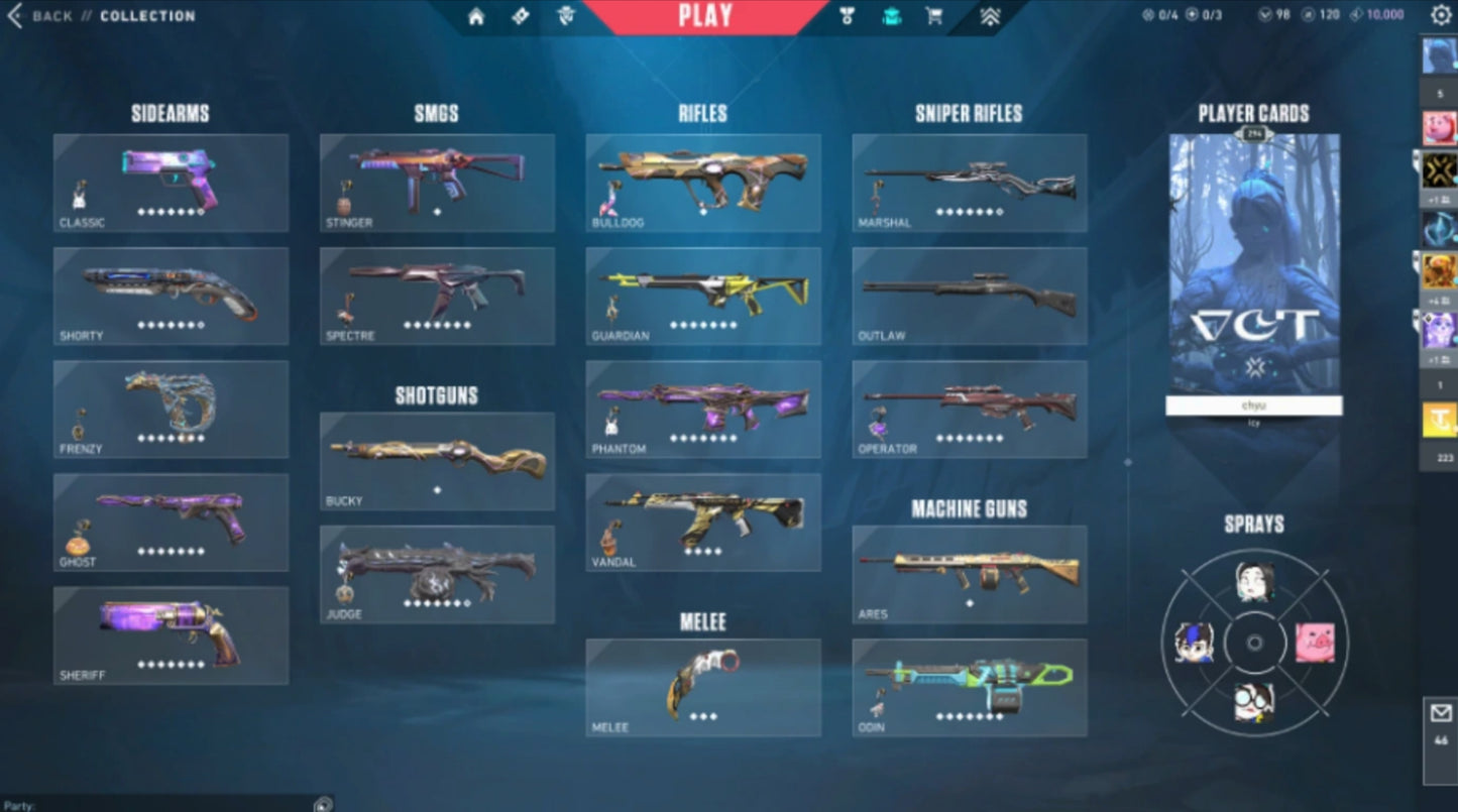 Unranked Val Account