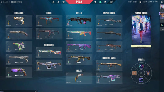 Unranked Val Account